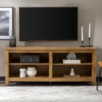 TV Stand For TVs Up To 65 Inches, Charcoal, 58 Inch TV Stand