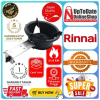 KOMPOR RINNAI RI-300HP RI300HP RI 300HP KOMPOR HIGH PRESSURE 1 TUNGKU RINNAI KOMPOR GAS API HIGH PRE