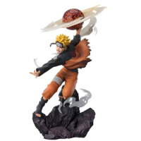 24Cm Pvc Bandai Naruto Figuarts Zero Uzumaki Naruto Anime Action Figure Statue Ornament Model Garage Kit Doll Toys Gift