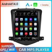 9.7"Inch Android 14 Car Radio for Chevrolet Cruze 2008-2012 Multimedia Player GPS 2din Carplay Auto Stereo DVD Head Unit 4G DSP
