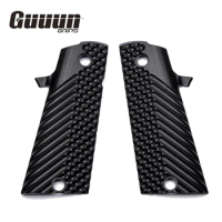Guuun G10 Grip for 1911 A2 High Capacity RIA HC 1911 Hi-Cap Grips with Dimpled Array for Optimal Hand-Feel Unparalleled Control