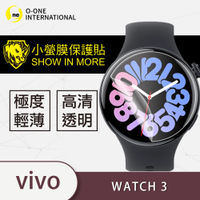 O-one小螢膜 vivo WATCH 3 手錶保護貼 (兩入) 犀牛皮防護膜
