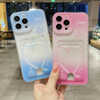 Heart Flower Card Soft Phone Case Fo VIVO Y02 Y11 Y12 Y15 Y16 Y17 Y20 Y30 Y50 Y51 Y55 Y75 Y76 Y77 Y70S Y35 Y32 Y22 Y21 5G Cover