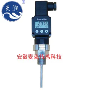 Pt100 temperature transmitter digital display integrated 24V 4-20mA precision small temperature sensor