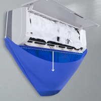Air Conditioner Cleaning Cover Bag Filter Water Bag Air Conditioner Cleaning Net Dustproof Cleaner Aircon Protector Bag