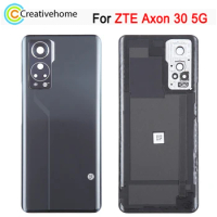Rear Cover For ZTE Axon 30 5G A2322 Phone Battery Back Cover with Camera Lens Cover Replacement Part