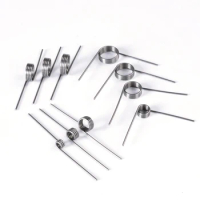 10Pcs 0.3 0.4 0.5 0.6 0.7 0.8mm Spring Steel or 304 Stainless Steel Small V Shaped Coil Torsion Spring 90 135 175 180 degree