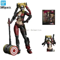 In Stock Bandai Original S.H.Figuarts American Harley Quinn Injustice Harley Quinn Model Action Figure Toy Collection Gift