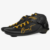 100% Original Bont BNT 2PT 195mm Speed Inline Skate Heatmoldable Carbon Fiber Boot Competetion Racing Skating Boot Patines Shoes