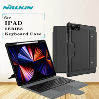 Nillkin for IPad Air 4 5 Pro 10 11 10.2 10.9 12.9 2019 2020 2021 2022 Bluetooth Kayboard Case Adjust Stand Removable Keyboard