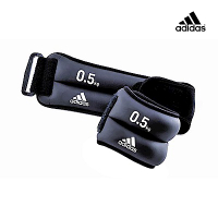 Adidas Training 加重訓練護腕/護踝 - 0.5kg (黑色)