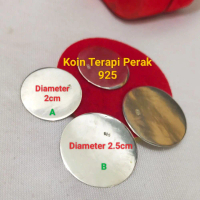 Koin Terapi Perak 925 Asli Silver
