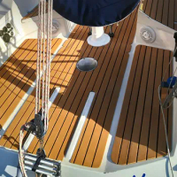 Boat Flooring EVA Foam Decking Sheet 240 45CM Yacht Sheet Sheet Sheet For Boat Bevel Edge Stripes