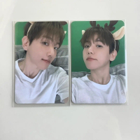 Thẻ ngẫu nhiên Giáng sinh, EXO Baekhyun, Thẻ Nhỏ Baekhyun, Phong cách Hàn Quốc, 2023