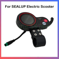 LED Display with throttle display speed mileage battery failure prompt 5- Pin connector For SEALUP Electric Scooter