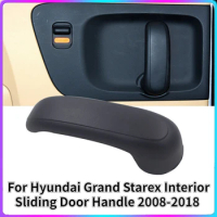 For Hyundai Grand Starex I800 H1 Interior Sliding Door Handle 2008-2018 LH RH Inner Handle Black ABS 83610-4H000