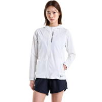 【UNDER ARMOUR】UA官方直營 女 OutRun the STORM 防風外套_1377043-100(白色)