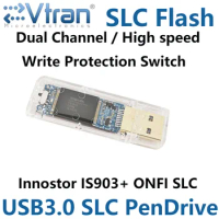 eVtran V03S SLC USB3.0 16G 32G 64G SLC USB3.0 FlashDisk Write protection High speed IS903 SLC Transparent SLC Disk