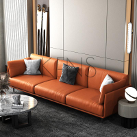 沙發 沙發椅 極簡輕奢風科技布沙發簡約現代皮質沙發北歐大戶型客廳單雙三組合