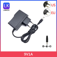 9V 1A AC Adapter Charger PSA-120S PSA-120 Power Supply 9V 0.5A for Boss ME-25 ME-50 ME-70 ME-80 DS-1 DD-20 GT-10 HM-2 RC-3 VE-20