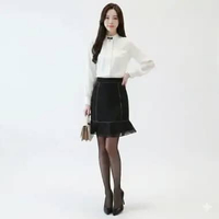 Blus lengan Panjang Wanita Gaya Korea Model Terbaru - Jfashion New Harina XL Pink