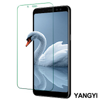 揚邑Samsung Galaxy A8 2018 鋼化玻璃膜9H防爆抗刮防眩保護貼