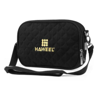 Haweel Crossbody Shoulder Hand Warmer Bag, Digital Storage Bag, Heated Thermal Bag Electric Winter Hand Warmer Bag-Black