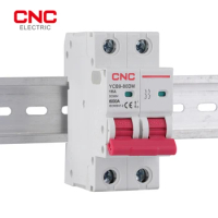 CNC YCB9-80DM 2P DC MCB 6kA 500V Mini Circuit Breaker 16A 20A 25A 32A 40A 50A DC Aafety Protection