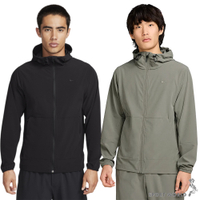 Nike 連帽外套 男裝 防潑水 輕量 拉鍊口袋 可收摺 黑/綠【運動世界】FB7552-010/FB7552-320