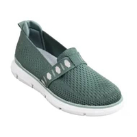 Dr. Kevin Sepatu Olahraga Sport Wanita Sneakers Rajut Slip On 559-016 Hijau 40