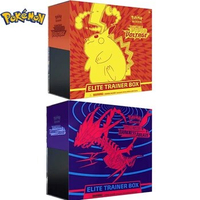 Original Pokémon Trading Card Game Sword Shield Vivid Voltage Elite Trainer Box Pikachu Eternatus Darkness Ablaze PTCG ETB Toys