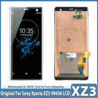 6.0" Original LCD For Sony Xperia XZ3 LCD Display Touch Screen Digitizer Assembly Replacement For Sony XZ3 LCD H9436 H8416 H9493