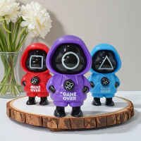 Squid Game Face Changing Doll Toy Anime Doll Model Ornament D0E8