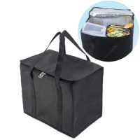 Waterproof Cooler Bag Picnic Insulated Lunch Box Foldable Ice Pack Portable Food Thermal Bag Drink Carrier Delivery Functional