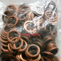 Ring tembaga m10 ukuran baut 14 selang rem cakram