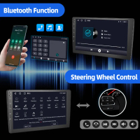 Dual Fan Car Android player Radio 7/9/10 inch 8+64G radio kereta CarPlay Android auto 4core soundstr