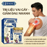 Cao xoa bóp LI SHI ZHEN GAO Giúp Giám Đau, Tê Bì Và Ê Mỏi Ổ Các Vùng Cố, Vai, Gáy, Thắt Lưng, Đầu Gố