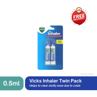 Vicks Inhaler Keychain Twin Pack (Melegakan Hidung Sumbat)