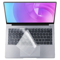 For Huawei MateBook D 14 2020 2021 2022 Keyboard Cover Skin Film Protector For Huawei MateBook D14 Clear/Transparent/Black