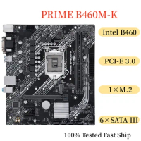 For Asus PRIME B460M-K Motherboard 64GB LGA 1200 DDR4 Micro ATX Mainboard 100% Tested Fast Ship