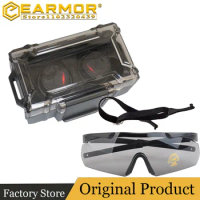 EARMOR M20 Airsoft Shooting Earplugs Military Goggle Set Shooting Noise Headphones Hearing Protection Active Headphones