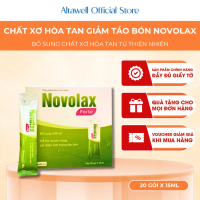 [Hàng chuẩn hot] Chất Xơ Hòa Tan Novocare Novolax Forte Gói Uống Bổ Sung Chất Xơ, Hỗ Trợ Nhuận Tràng