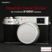Hinefilm Skin for Fuji X100VI Camera Sticker for Fujifilm X100 VI Skin Premium Decal X 100 VI Camera Skin X 100VI Wrap Cover