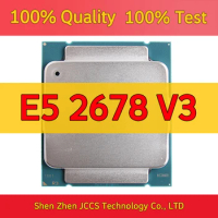Used E5 2678 V3 2.5GHz 30MB 12Core 120W 22nm Socket LGA 2011-3 SR20Z Processor cpu