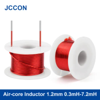 Air-core Oxygen-Free Copper Inductor Speaker Crossover Hollow Frame Inductor Coil Frequency Divider Coil Inductance 1.2mm 0.3mH