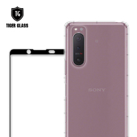 T.G Sony Xperia 5 II 手機保護超值2件組(透明空壓殼+鋼化膜)