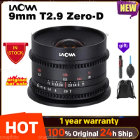 Venus Optics Laowa 9mm T2.9 Zero-D Cine Lens for Canon RF for Sony-E FUJIFILM X Nikon Z Leica L Micro 4 3