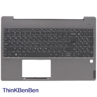 ARA Arabic Mineral Gray Keyboard Upper Case Palmrest Shell Cover For Lenovo Ideapad S540 15 15IWL GTX 5CB0U43609