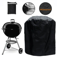 Outdoor Exterior Gas Barbecue Cover For Barbeque Bbq Grill Cover Waterproof Baking Protective Dust Black Weber Heavy Duty Rain