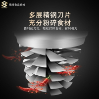 曉爍商用大型果蔬打碎機辣椒粉碎機生姜大蒜洋蔥打泥機花生破碎機